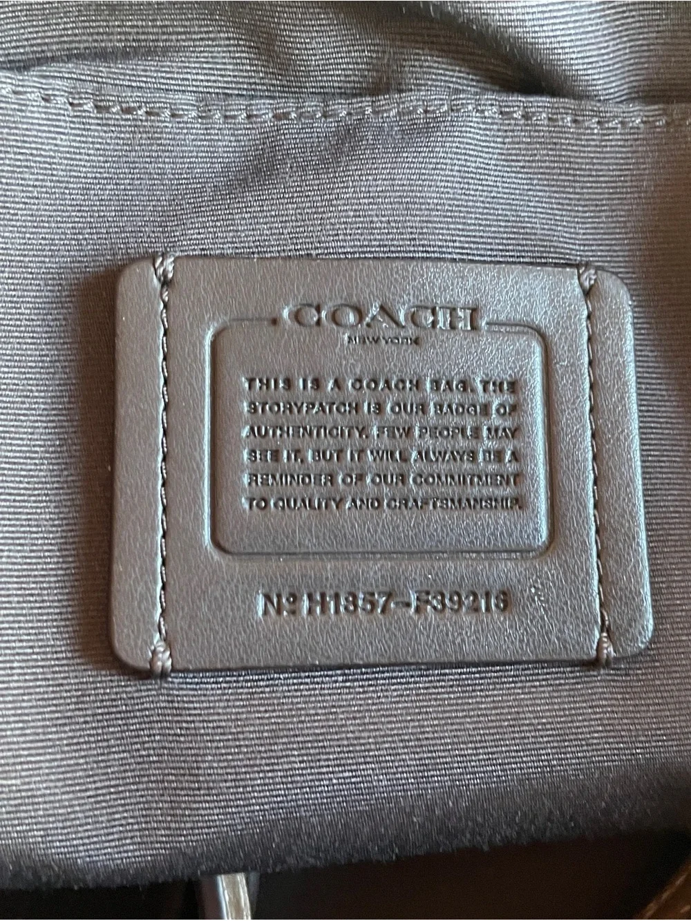 Coach Metallic Pebbled Leather Shoulder Tote in Champagne Gold